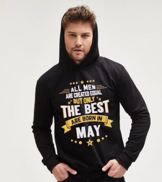 The Best Are Born in February Birthday Black Sweatshirt