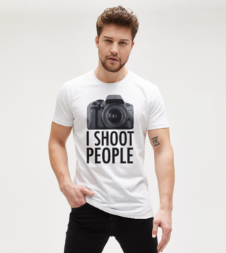 I Shoot People Tişört