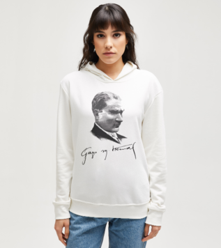 Gazi Mustafa Kemal Printed Sweatshirt