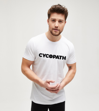 Cycopath Beyaz Tişört