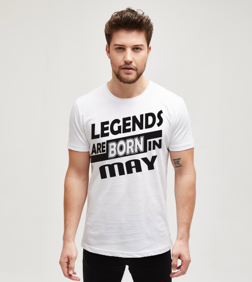 Legends-are-born-in-may-beyaz-tisort-erkek-tshirt-tasarla-on3