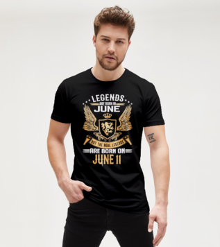 Legends Are Born in June Black Edition