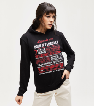 February Facts Birthday Sweatshirt