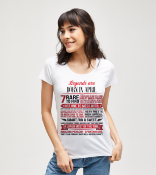 April Facts Birthday T-shirt