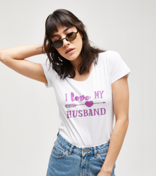 I love my husband T-shirt