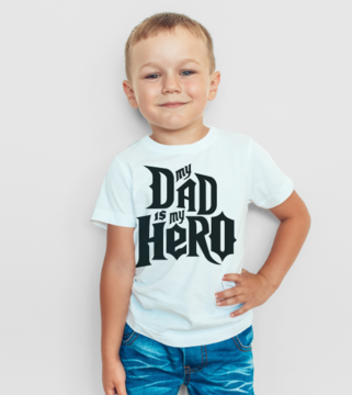 Dad is my Hero Kid T-shirt
