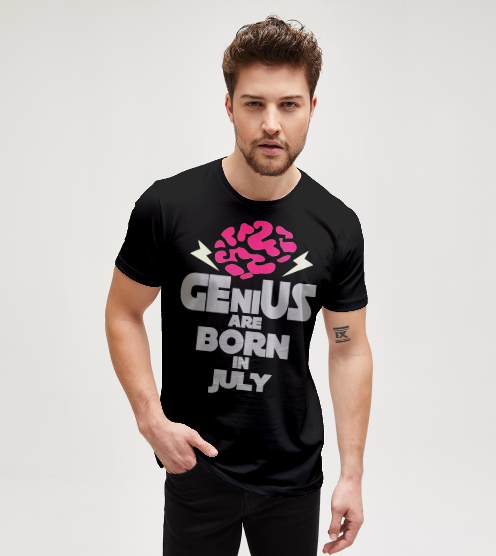 Genius-are-born-in-july-tisort-erkek-tshirt-tasarla-on3