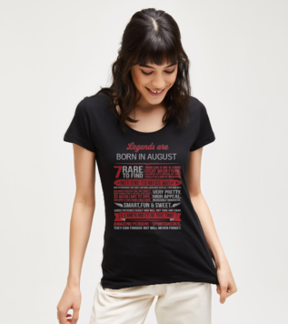 August Facts Birthday T-shirt