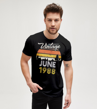 Vintage June Birthday T-shirt