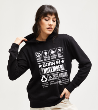 Born in November Sweatshirt