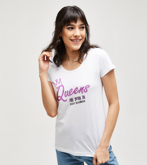 Queens-are-born-in-november-beyaz-tisort-kadin-tshirt-tasarla-on3
