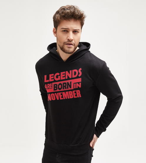 Legends-are-born-in-november-siyah-sweatshirt-kapusonlu-sweatshirt-tasarla-on3