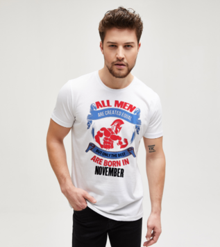 All Men Are Created Equal November T-shirt