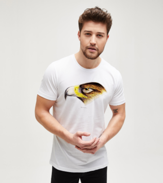 Eagle illustration White T-shirt