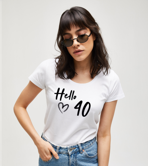 Hello-40-dogumgunu-tisortu-kadin-tshirt-tasarla-on3