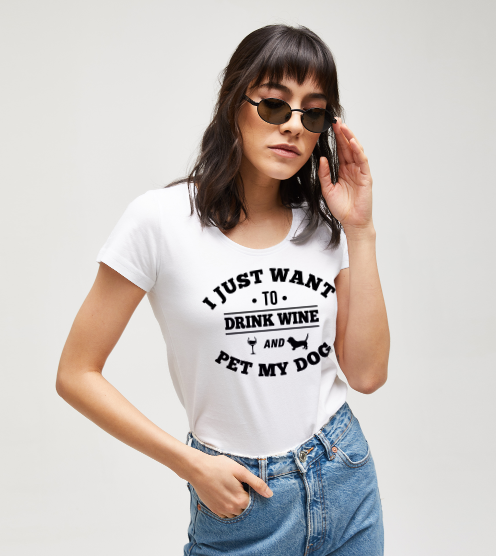 Sarap-ve-en-iyi-dostum-beyaz-kadin-tshirt-kadin-tshirt-tasarla-on3
