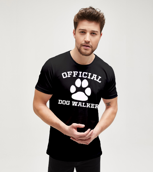Official-dog-walker-siyah-erkek-tisort-erkek-tisort-tasarla-on3