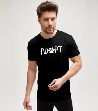 National Rescue Dog Day Black Men's Tshirt