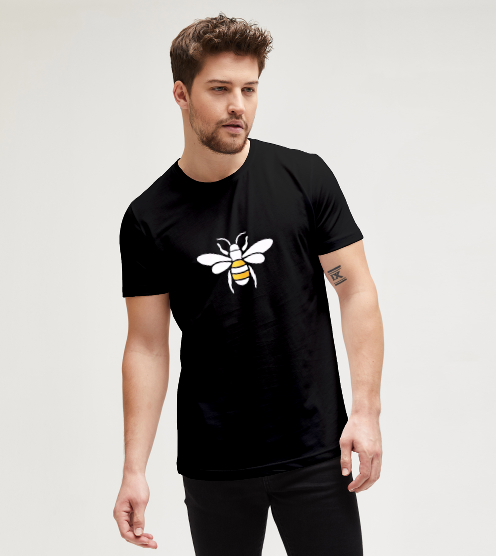 Bee-siyah-erkek-tisort-erkek-tisort-tasarla-on3