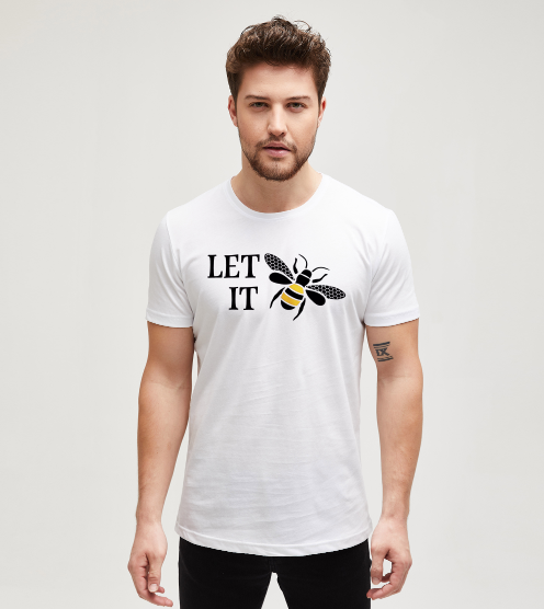 Let-it-bee-beyaz-erkek-tisort-erkek-tisort-tasarla-on3