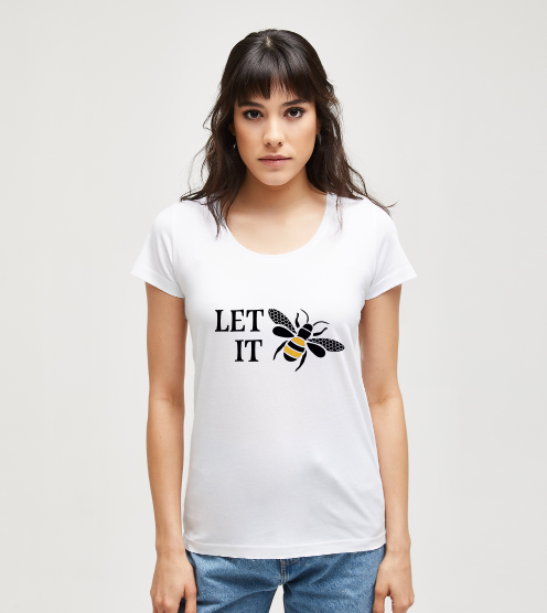 Let-it-bee-beyaz-kadin-tshirt-kadin-tshirt-tasarla-on3