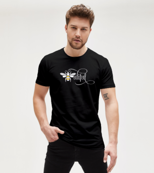 Bee-utiful Black Men's Tshirt