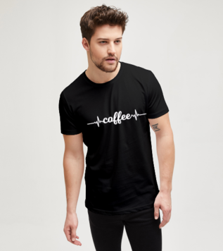 Coffee Black Men's Tshirt