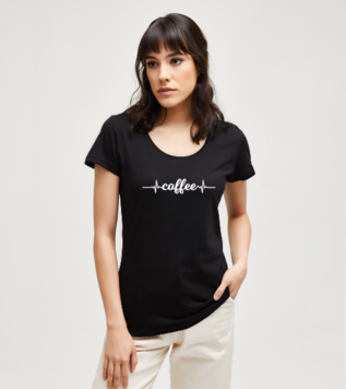 Coffee Black Women's Tshirt