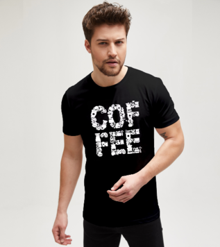 Coffee Shop Black Men's Tshirt