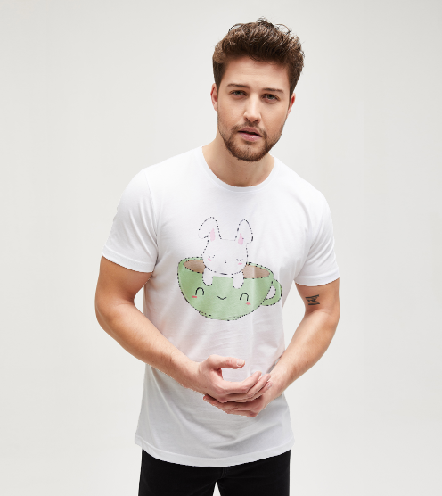 Kahve-tavsani-kawaii-beyaz-erkek-tisort-erkek-tisort-tasarla-on3