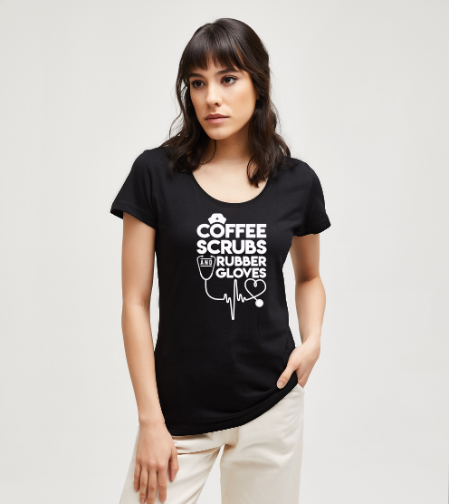 Coffee-scrubs-and-rubber-gloves-siyah-kadin-tshirt-kadin-tshirt-tasarla-on3