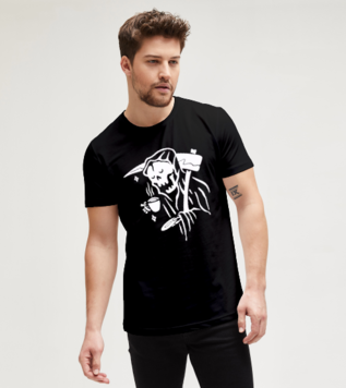 Coffee Reaper Black Men's Tshirt