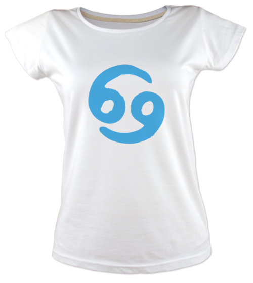Yengec-burcu-tisort kadin-tshirt on3
