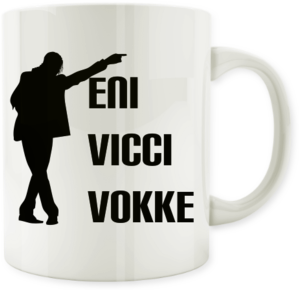 MJ Ani Vicci Vokke Ceramic Mug
