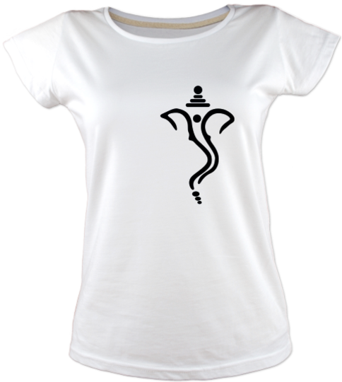 Ganesha-tisort kadin-tshirt on3