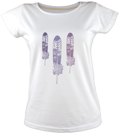 Saman-kartal-tuyu-tisort kadin-tshirt on3