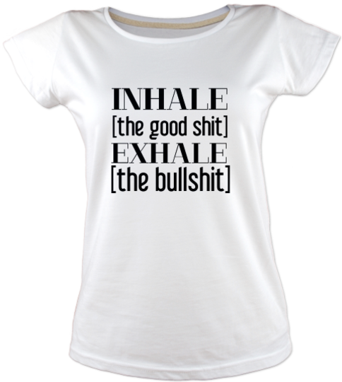 Inhale-exhale-tisort kadin-tshirt on3